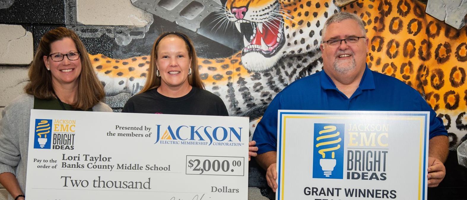 RECEIVES GRANT